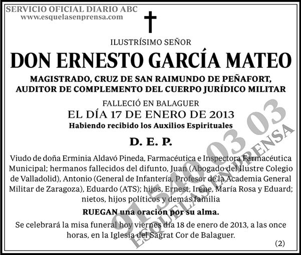 Ernesto García Mateo